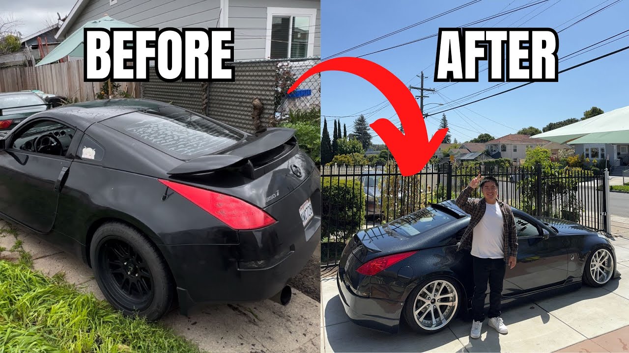 Building My Nissan 350z In A Week! - YouTube