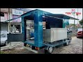 TIEN TIEN Food Truck with Customized Stainless Steel Cabinet (Made in Malaysia)