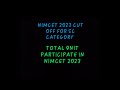 NIMCET 2023 CUT OFF FOR SC