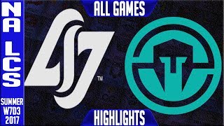 CLG vs Immortals Highlights ALL GAMES Week 7 NA LCS Summer 2017 CLG vs IMT