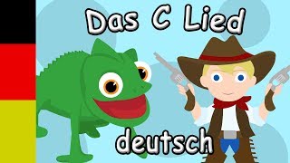 Letter C Song | Learning German Language for Toddlers | Songs for Kids to sing | ABC Song