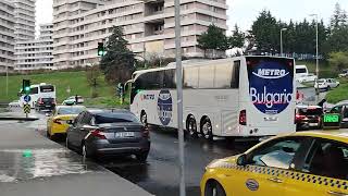 İstanbul Esenler Otogar’da Yağmurlu Akşam Tüm Otobüsler Peş Peşe Yola Çikiyor 🌧️🚍