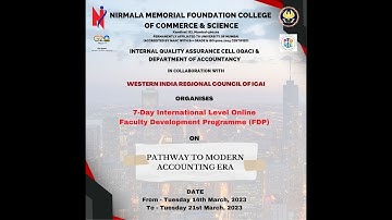 7 Day International Level Faculty Development Programme