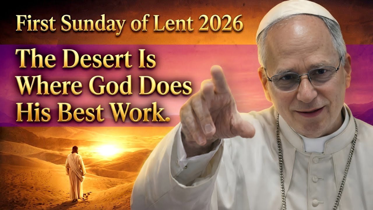 First Sunday of Lent 2026 | The Desert Is Where God Does His Best Work 