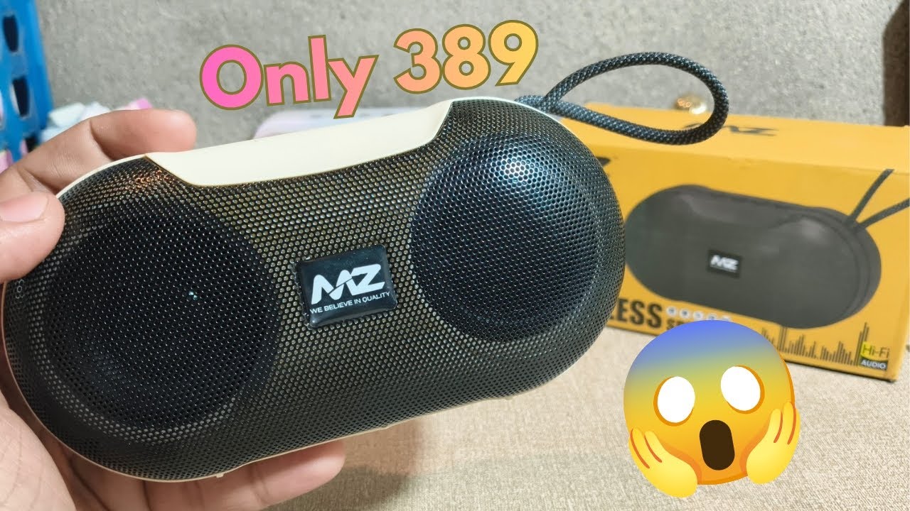 MZ m402sp bluetooth speaker unboxing and review #bluetoothspeaker 