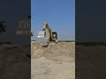 Excavator Creating Perfect Sand Waves