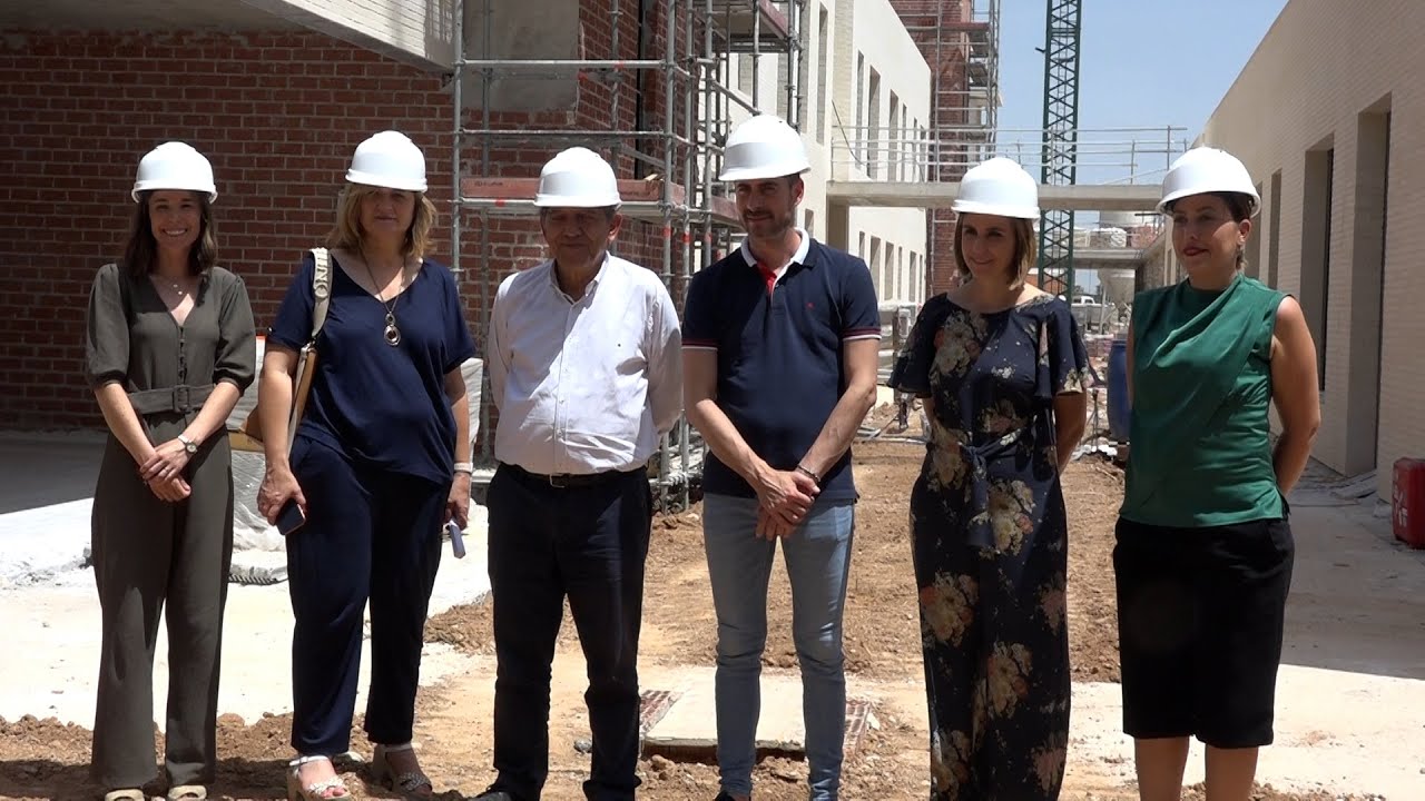 El Secretario Autonómico Educación visita las obras del futuro colegio María Moliner