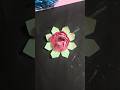 Easy DIY Lotus Flower | Paper Craft🌸#ytshorts #diy #craft #art #papercraft #shorts#lotusflower#paper
