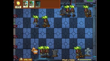 Gameplay Plants vs Zombies Mod ZomPlant vs ZomBotany   whack a zombie