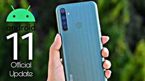 Realme Narzo 10 Official Android 11 Update