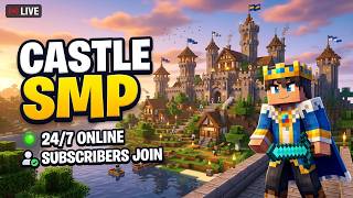 NEW PUBLIC SMP LIVE 🔥 | JOIN NOW! | 24/7 ONLINE Minecraft SMP