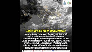🌧️ IMD Weather Warning ! #rainfall #weatherupdate #weatherwarnings