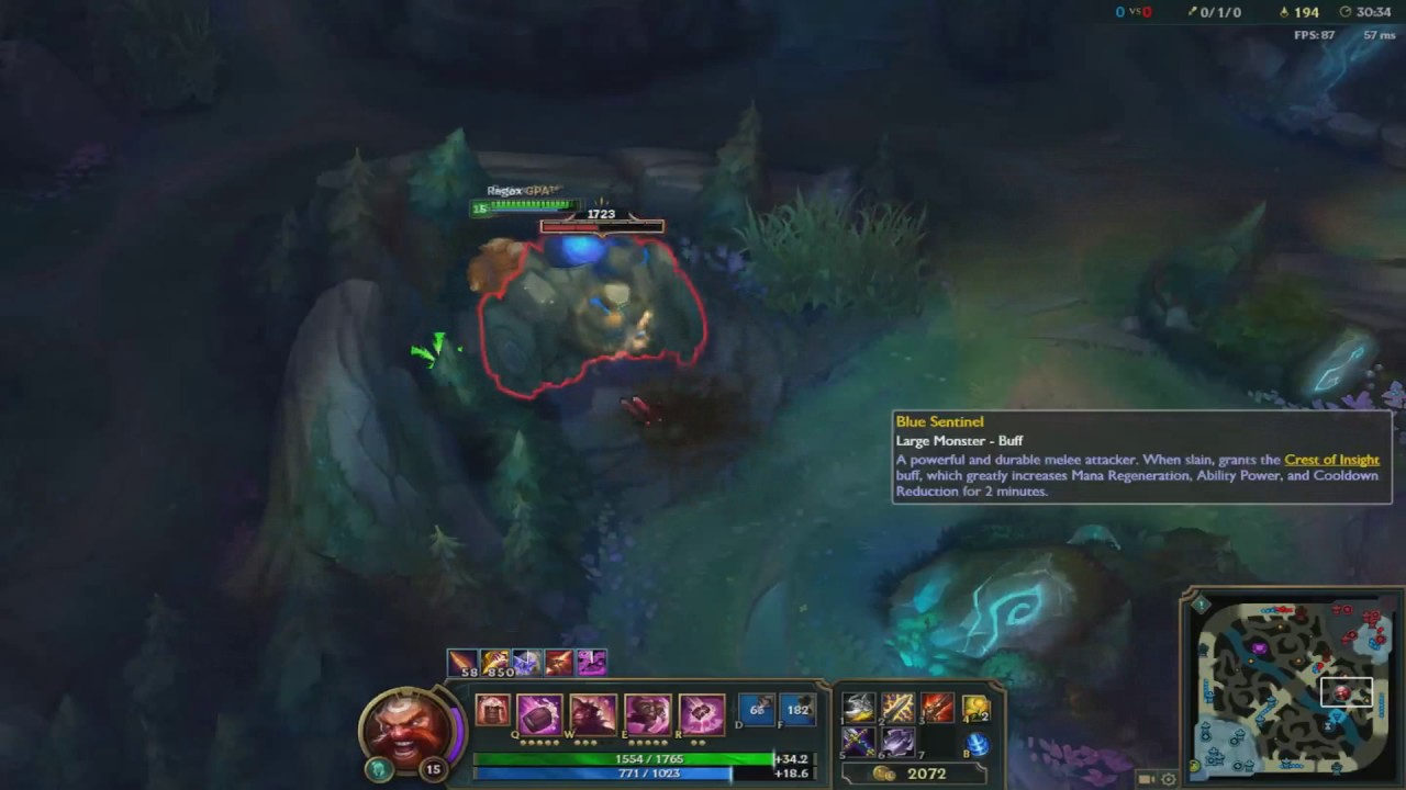 LOL BUG ! Blue in the Wall ! [IK Quality Bad]