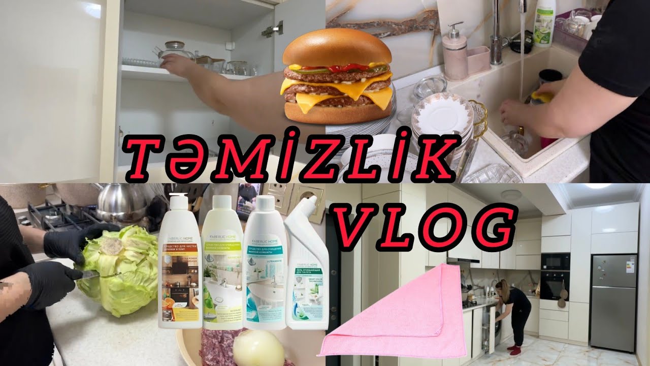 Qızlar, Bu Gün Mebeli Alt-Üst Elədim 😱Axırda özümü nə ilə mükafatlandırdım😆