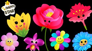 Funky Flowers Dance Party - Flowers with Numbers - Baby Videos Collections Information