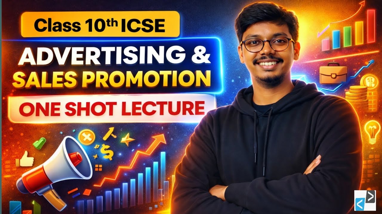 Advertising and Sales Promotion | One Shot Lecture | ICSE Class 10 ...