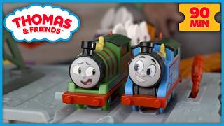 Sahabat terbaik di rel! | Hati-hati, Thomas! | Kereta Thomas & Friends | 90 menit