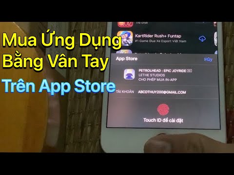 Cách tải ứng dụng – game trên App Store bằng vân tay