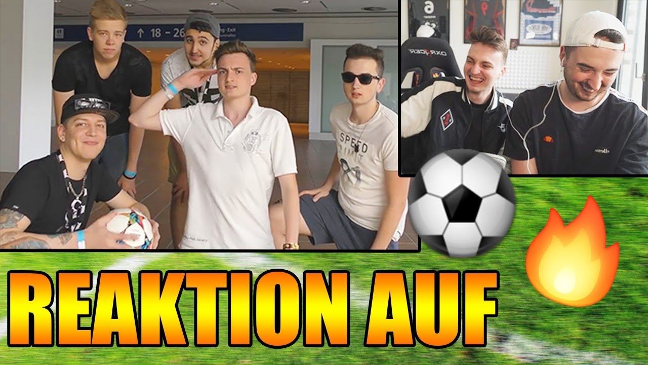 REAKTION auf unsere alten Fußballvideos | ViscaBarca & MarcelScorpion