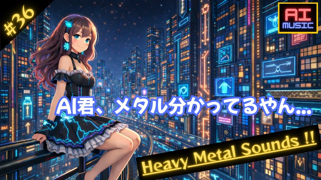 【#36】Emotional Hevymetal Sounds #36 | 【重低音】切なくも熱いヘビメタ | 作業用BGM