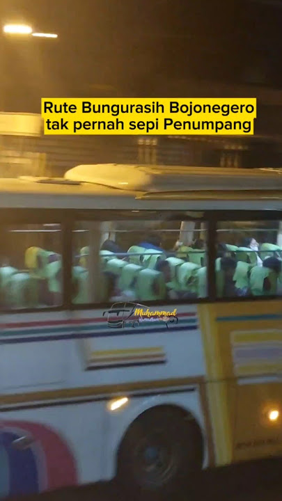 Rute bus Bungurasih-Bojonegoro Selalu rame