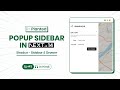 Popup Sidebar and Bottom sheet components from Shadcn UI | Next.js14 Project | iPlanted Ep3