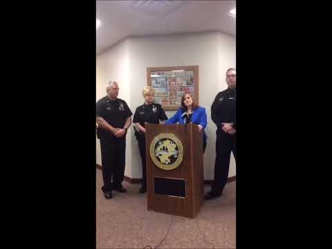Press conference about Watertown, NY cocaine, MDMA bust