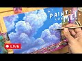 Livestream Paint-A-Long | Cloud Painting in Oils