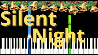 Silent Night  EASY Piano Tutorial