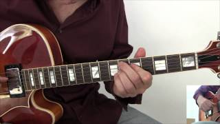 Days Of Wine And Roses, Chord melody jazz Guitar chords