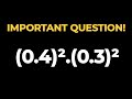 Most Important Basic Math Question For Everyone!