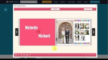 Flip HTML5  Convert Your Wedding Photos into a  Html5 Page Flip Magazine