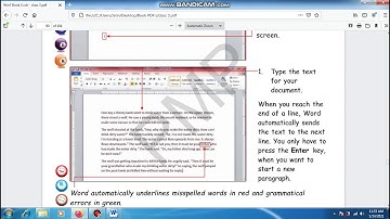 Computer class - 3 Lesson- 9 (Microsoft Word) Video-4
