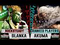 Rocksteady (Blanka) vs Ranked Players - Street Fighter 6