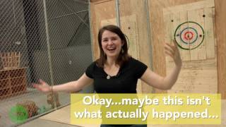 The YGK Experience with Kingston Axe Throwing