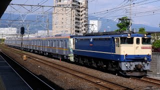 【4K】東京メトロ17000系甲種輸送 鴨宮駅通過シーン（2021年5月1日）