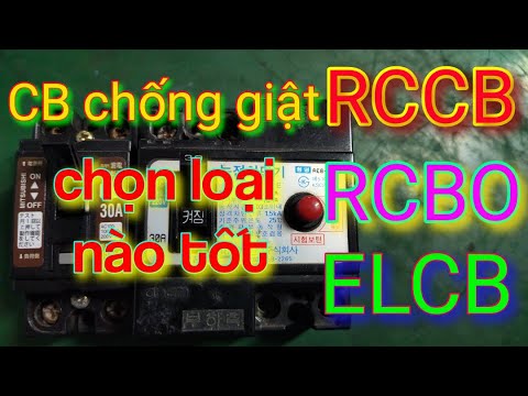 Video Aptomat chống giật loại nào tốt | CB chống giật - Điện... - youtube