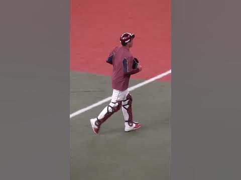 長坂 健冶 ブルペン捕手 npb通算本塁打1本 東北楽天ゴールデンイーグルス shorts YouTube