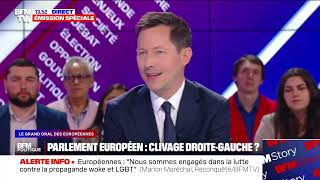 François-Xavier Bellamy dans le grand oral des européennes sur BFMTV.