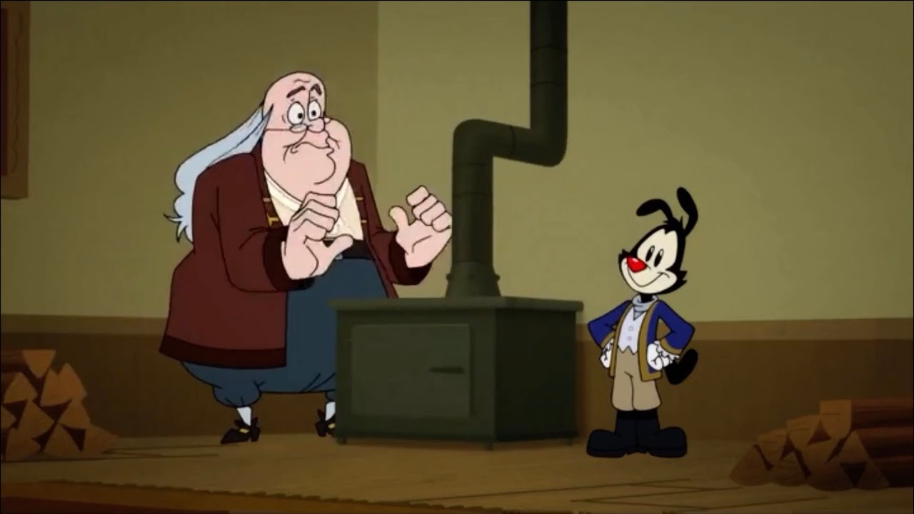 Yakko Fixes Benjamin Franklin’s Stove (Animaniacs Reboot Season 2)