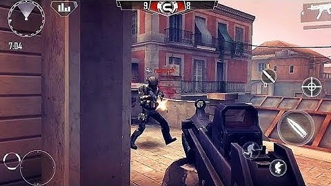 Modern Combat 4 Online Multiplayer || Barebone Match Sniper Gameplay ||
