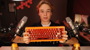 ASMR Making The AI Honey keyboard 🍯