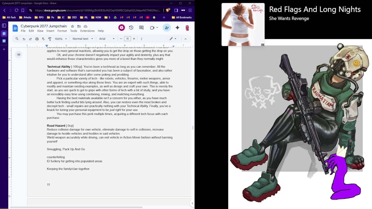 [1] Cyberpunk 2077 - Jumpchain Jumpmaking