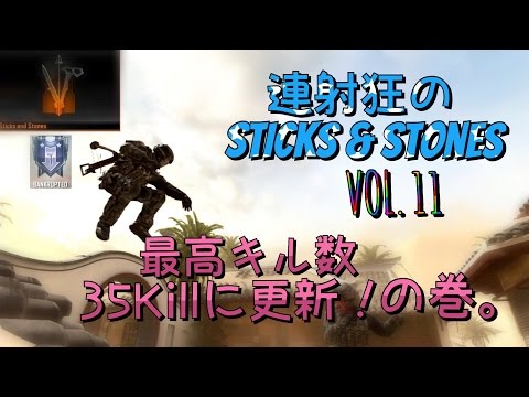 [PS3]連射狂のCOD:BO2 S&S(35kill-15axes)。