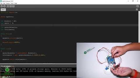 Arduino   Chi tiết cách sử dụng động cơ Servo