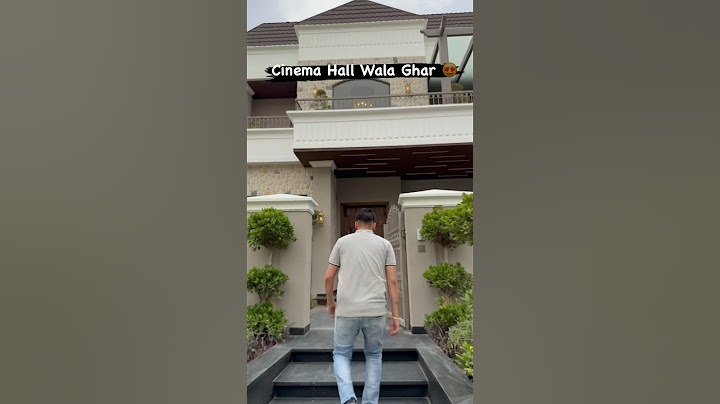 Cinema Hall Wala Mahal | Beautiful Home Tour With Home Theatre Room #luxuryhomes #homedesign