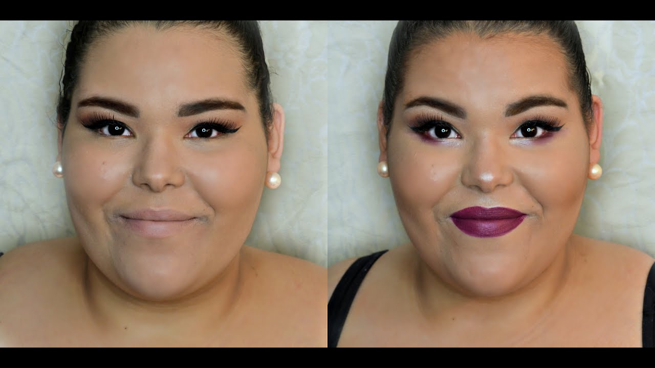 How To Contour Highlight A Round Face YouTube