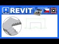 Revit [CZ] - Dvouramenné schodiště s podestou a půlstupni