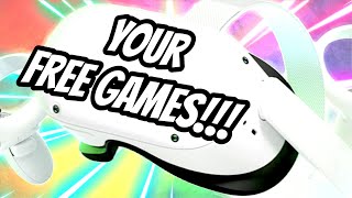 10 FREE QUEST 2, 3 & PRO GAMES -  2023 screenshot 3