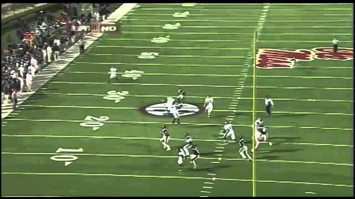 Arceto Clark decleats Jeremy McGee/Perkins 70 yd c...